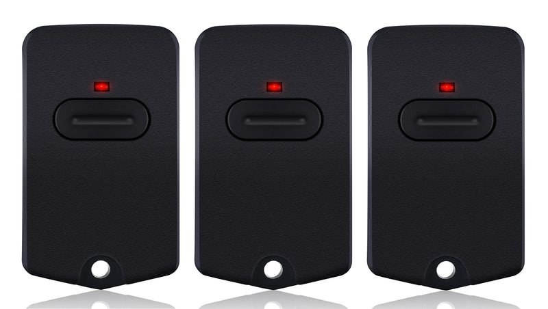 3 for RB741 FM135 GTO Mighty Mule Gate Opener Remote 3-Years-Warranty black