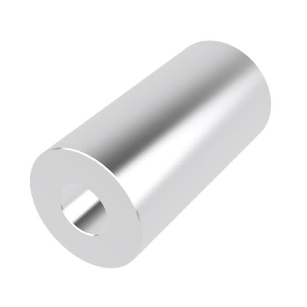 Aluminum Spacer 3/4" OD x 5/16" ID x Choose Your Length, Round Spacer Unthreaded Standoff Bushing Plain Finish, Fits Screws Bolts 5/16" or M8 by Metal Spacers Online (1-1/2" Length, 5 Pack) 1-1/2" Length