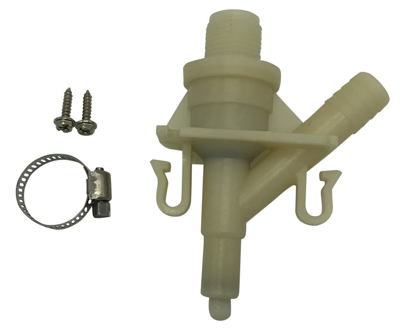 Beech Lane Upgraded Water Valve Kit Replaces 385311641 for Dometic Toilets 300, 310, and 320, Increased Freeze Resistance, Long Valve Lifespan, Ultrasonic Sealing Safeguards Against Leaks (Natural) Natural