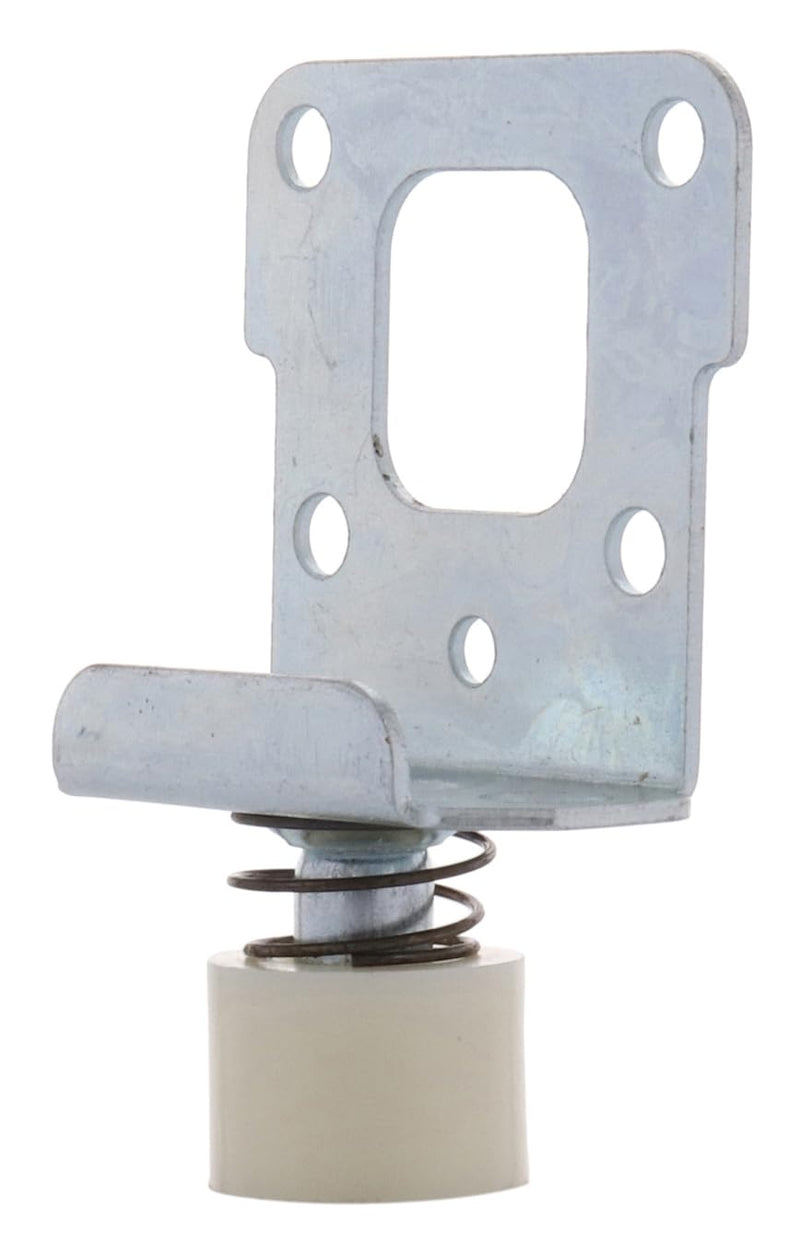 Brixwell Center Spring Loaded Roller Bracket Steel Material, Gray Finish, 1-3/4" Length, 1-3/4" Width, with 3/4" Roller Top Mount for Bi-Fold Closet Door Hardware Assembly, Pack of 5