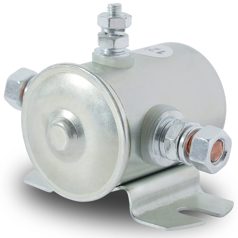 Max 200A Trombetta Continuous Solenoid Relay 3 Terminal Heavy Duty Winch Marine 24106 SPST Solenoid 12VDC