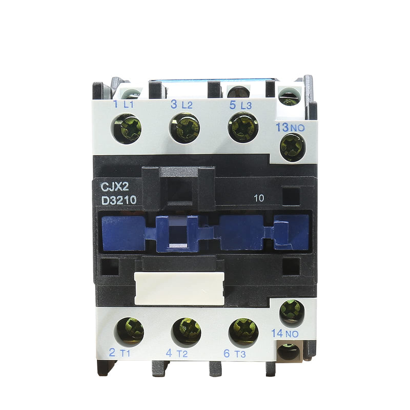 AC Contactor CJX2-3210 Coil 220V 32A 50/60Hz 3 Phase 1NO (Normally Open) Motor Contactor CJX2-3210, 220V