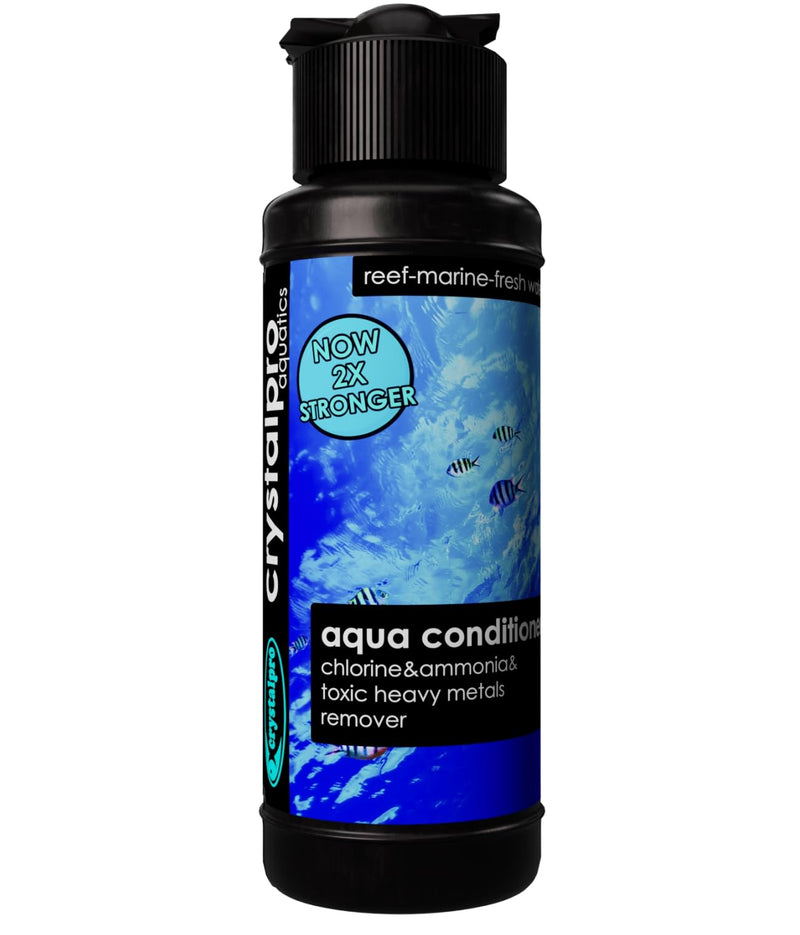 Aqua Conditioner - Treats 1250 Gallons - Aquarium Water Conditioner - Neutralizes Chlorine and Ammonia 4.2 Oz 125 ml