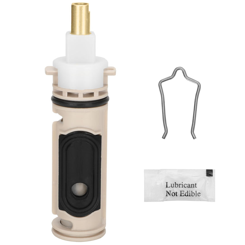 1222 Replacement Cartridge Kit for Moen One-Handle Posi Temp Faucets,Replacement Compatible with Moen Tub Shower，Durable Brass & Plastic(Silicone Oil Included,Retainer Clip,Installation Instructions) 1222 Cartridge-1 Pack