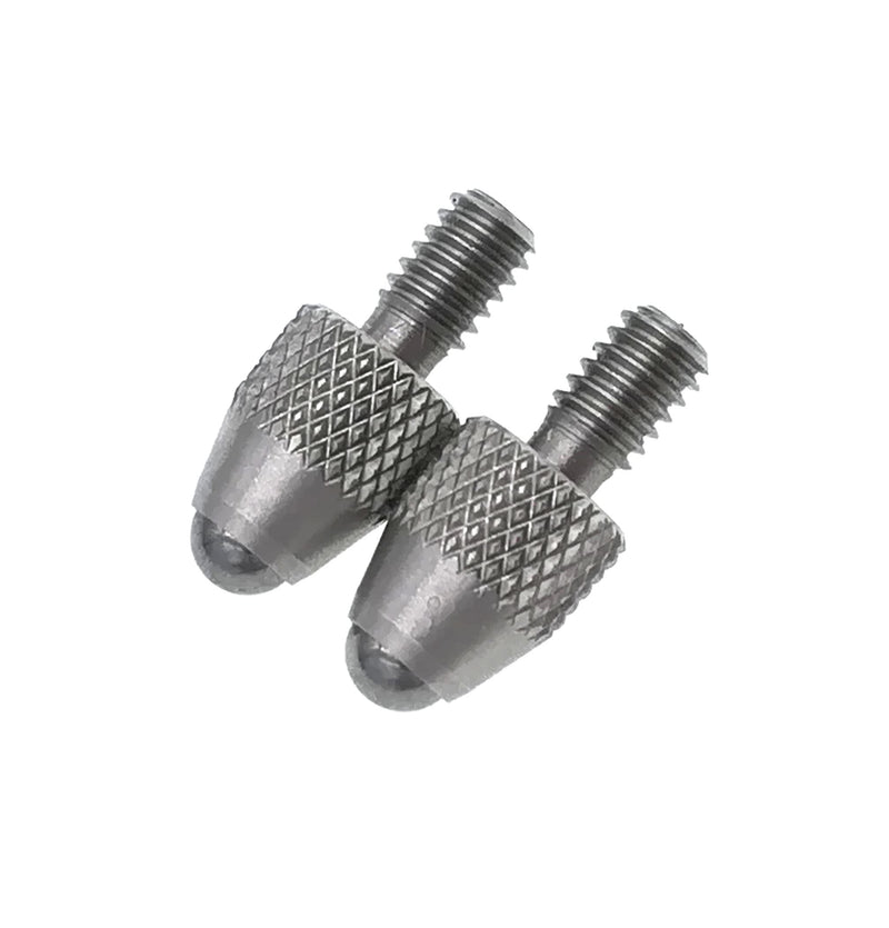 Ball Contact Points for Dial Indicators #4-48 Thread Shank (Carbide Ball) Carbide Ball