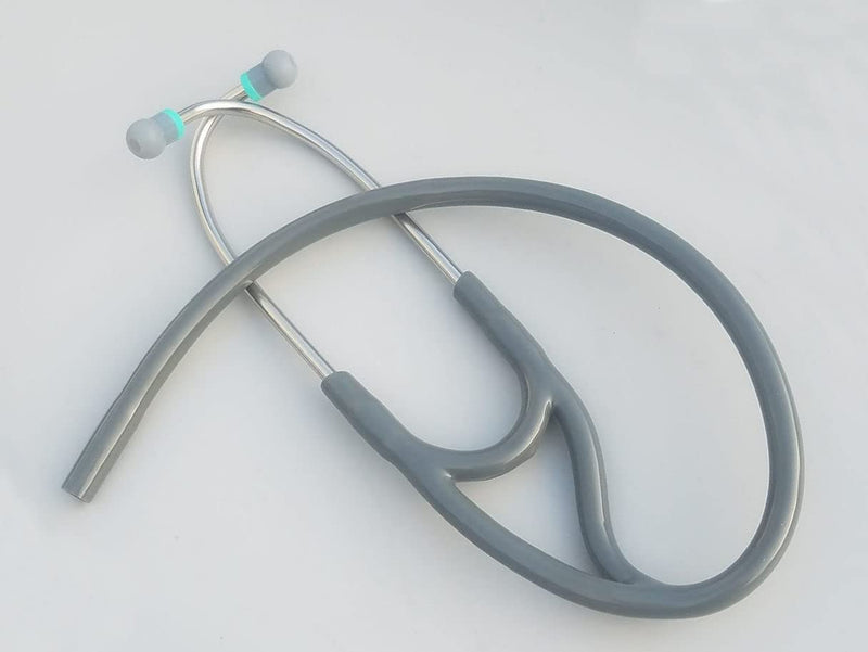 Tubing Compatible with Littmann (r) Master Cardiology (r) and Cardiology III (r) Stethoscope TUBING - 7mm Binaurals T7 Grey