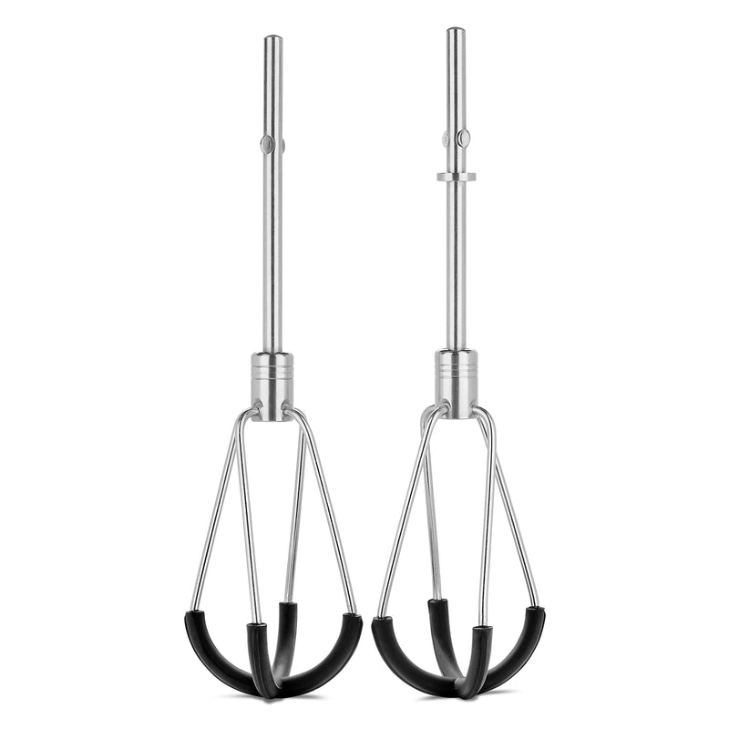KitchenAid KHMFEB2 Flex Edge Beater Accessory for Hand Mixer, One Size, Stainless Steel - NewNest Australia
