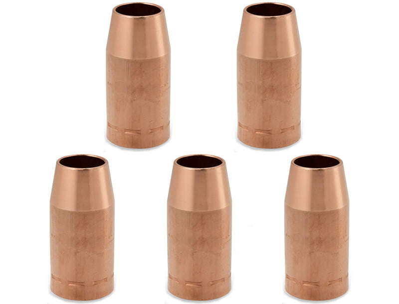 Nozzle 198855 5/8" for Miller XR Series & Spoolmatic Welding Gun 5-PK