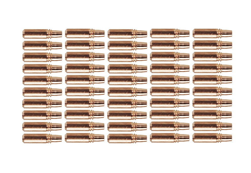 50-PK .035 - .030 AL Contact Tips for Miller 206186 FasTip, Spoolmatic, XR Series Gun