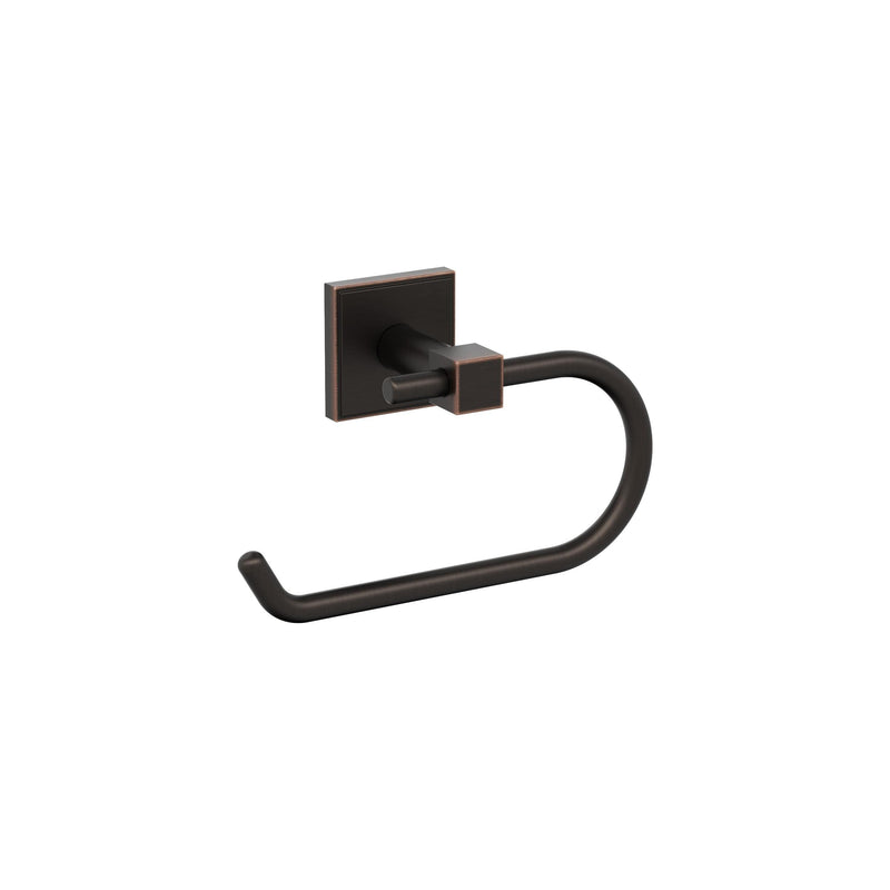 Amerock BH36071ORB | Oil Rubbed Bronze Single Post Toilet Paper Holder | 6-5/16 inch (160 mm) Length Toilet Tissue Holder | Appoint | Bath Tissue Holder | Bathroom Hardware | Bath Accessories