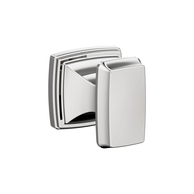 Amerock BH3603026 | Chrome Single Robe Hook | 2-5/16 inch (59 mm) Length Towel Holder | Revitalize | Towel Hook for Bathroom | Bathroom Hardware | Bath Accessories