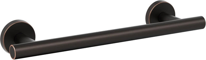 Amerock BH26546ORB | Oil Rubbed Bronze Towel Bar | 9 inch (229 mm) Center-to-Center Towel Rack | Arrondi | Bathroom Towel Holder | Bathroom Hardware | Bath Accessories