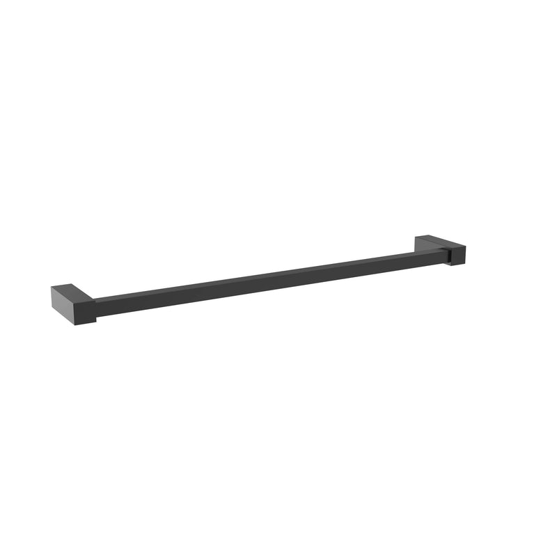 Amerock BH36083MB | Matte Black Towel Bar | 18 inch (457 mm) Center-to-Center Towel Rack | Monument | Bathroom Towel Holder | Bathroom Hardware | Bath Accessories