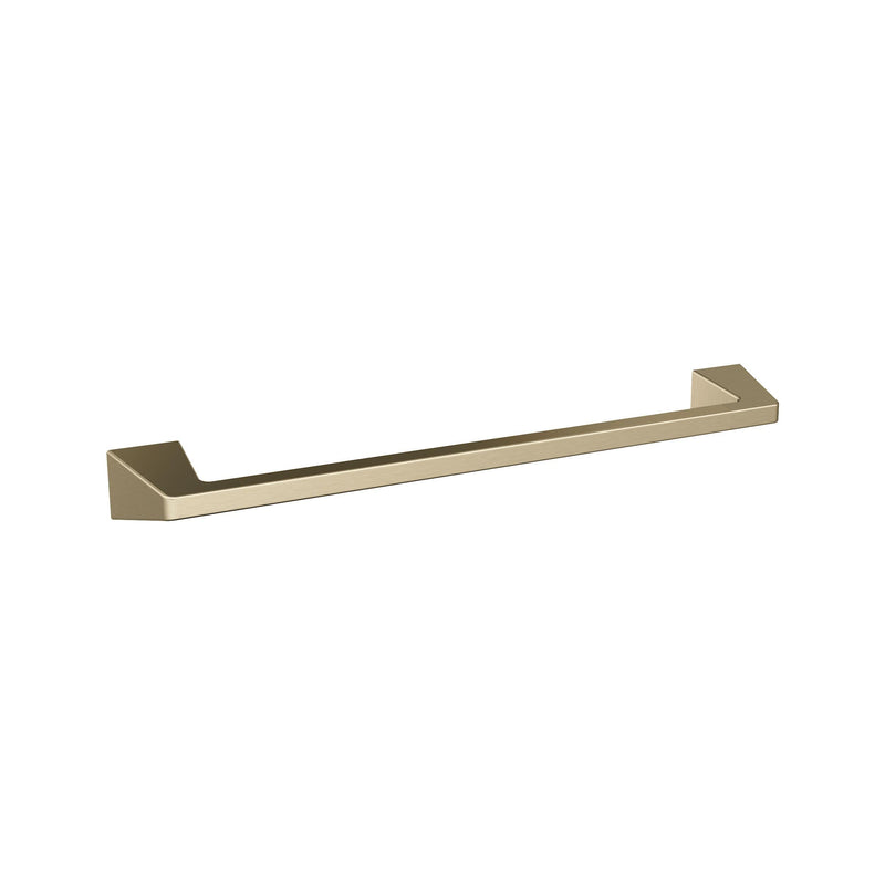 Amerock BH36003BBZ | Golden Champagne Towel Bar | 18 inch (457 mm) Center-to-Center Towel Rack | Blackrock | Bathroom Towel Holder | Bathroom Hardware | Bath Accessories