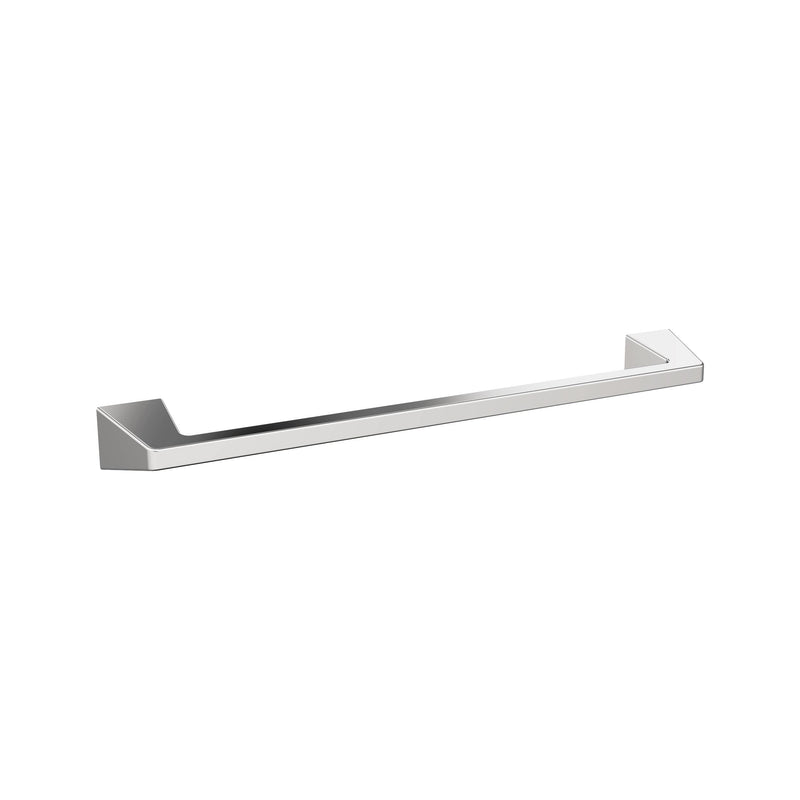 Amerock BH3600326 | Chrome Towel Bar | 18 inch (457 mm) Center-to-Center Towel Rack | Blackrock | Bathroom Towel Holder | Bathroom Hardware | Bath Accessories | Hand Towel Holder