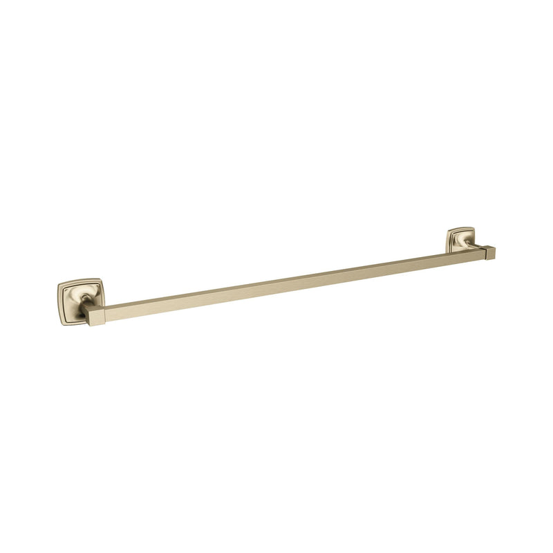 Amerock BH36094BBZ | Golden Champagne Towel Bar | 24 inch (610 mm) Center-to-Center Towel Rack | Stature | Bathroom Towel Holder | Bathroom Hardware | Bath Accessories