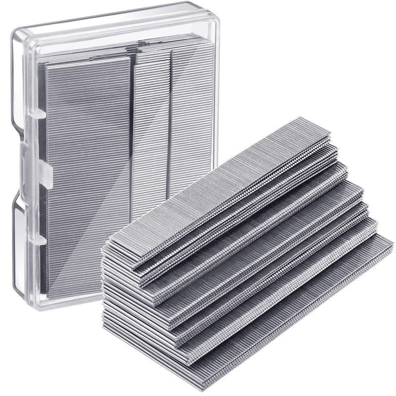 23 Gauge Pin Nails Headless Pins Nails 7 Sizes Assorted Galvanized Brad Nails 2/5 Inch to 1 Inch, Pin Nails for Molding Cabinetry Building Assembly, 3500 Pieces (Stainless Steel) Stainless Steel