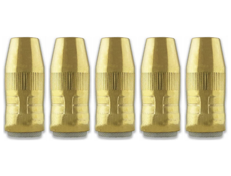 5-PK NS-1218B Nozzle Centerfire Slim 1/2" 1/8" Recess Brass Used With DS-1 Diffuser For Bernard G-Gun