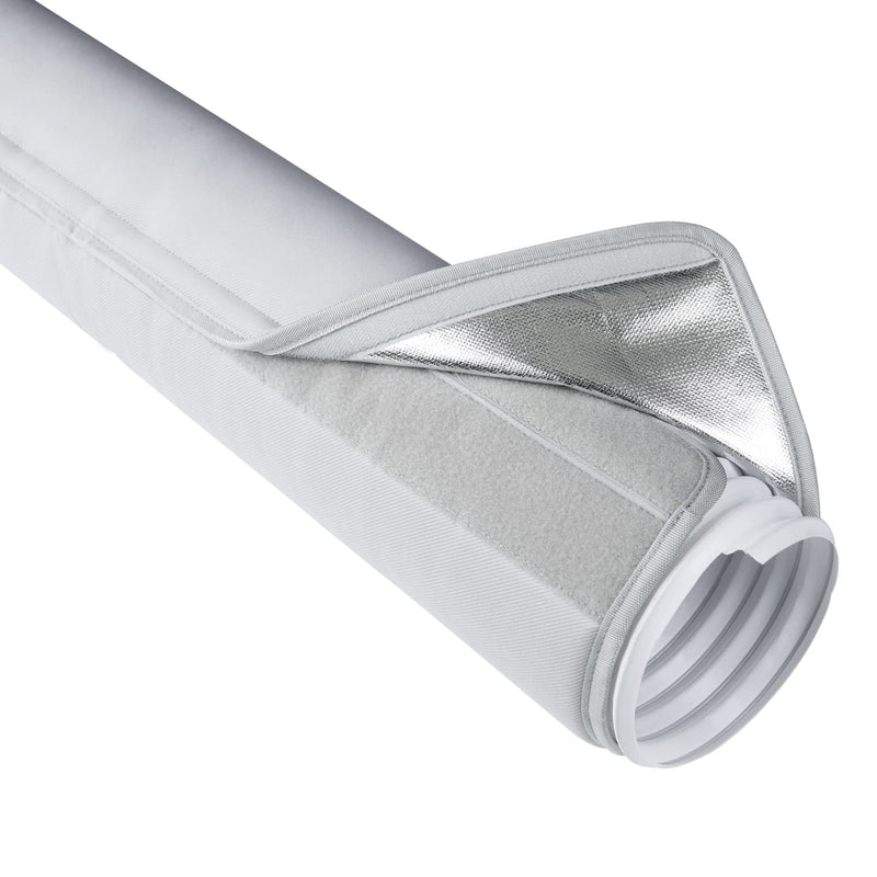Portable Air Conditioner Hose Cover Wrap for 5" & 5.9" Diameter Exhaust Hoses Tube, Insulated AC Hose Duct Vent Cover Sleeve, Gray