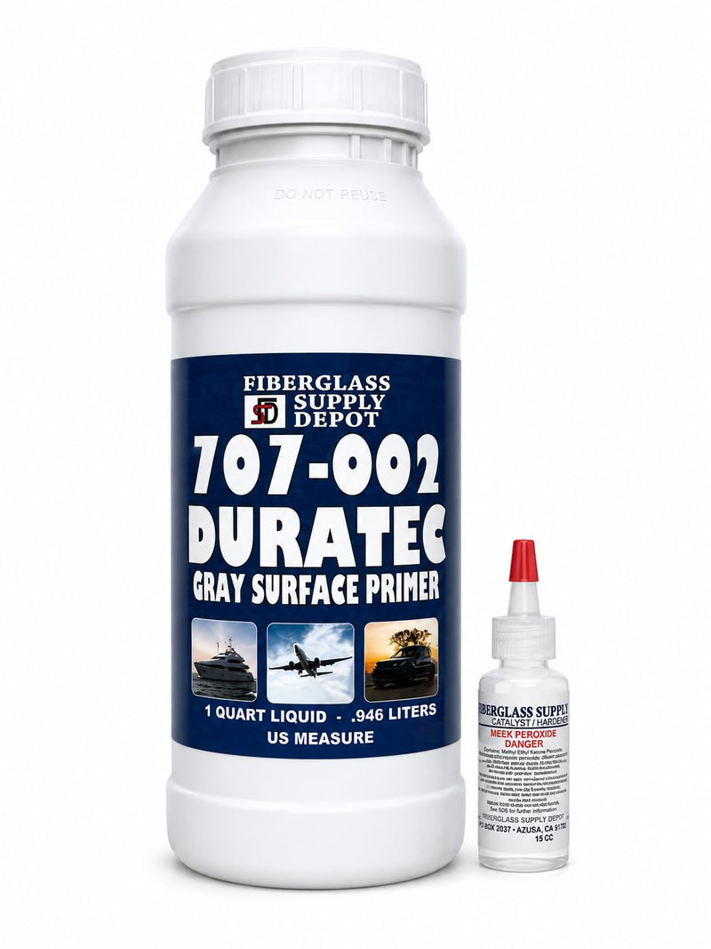 Duratec 707-002 Grey Surface Primer Quart with 15cc Hardener