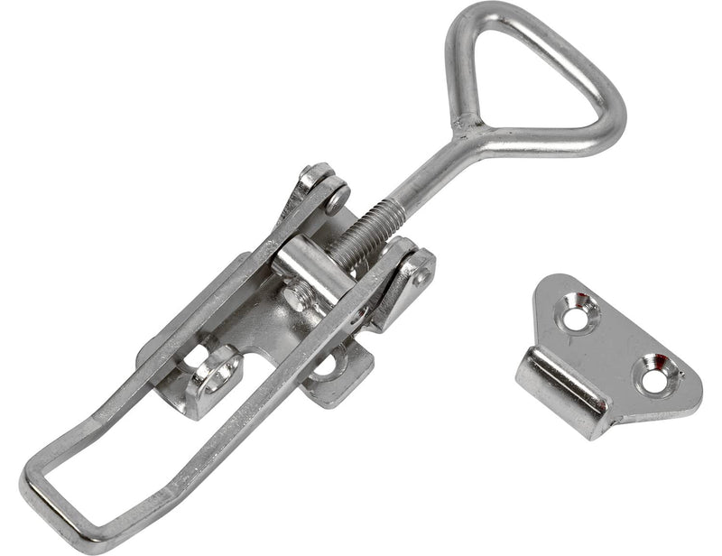 Buyers Products Company 6" Heavy Duty Stainless Steel Adjustable-Grip Draw Latch