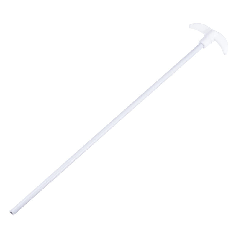 MECCANIXITY PTFE Electric Stirring Rod 620mm Length Overhead Stirrer Mixer Shaft with Foldable Paddle for Lab