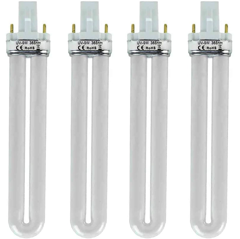 Replacement for DynaTrap 21050 | 9W Bulbs for Models DT3009, DT3019 and DT3039 (4) 4 Count (Pack of 1)