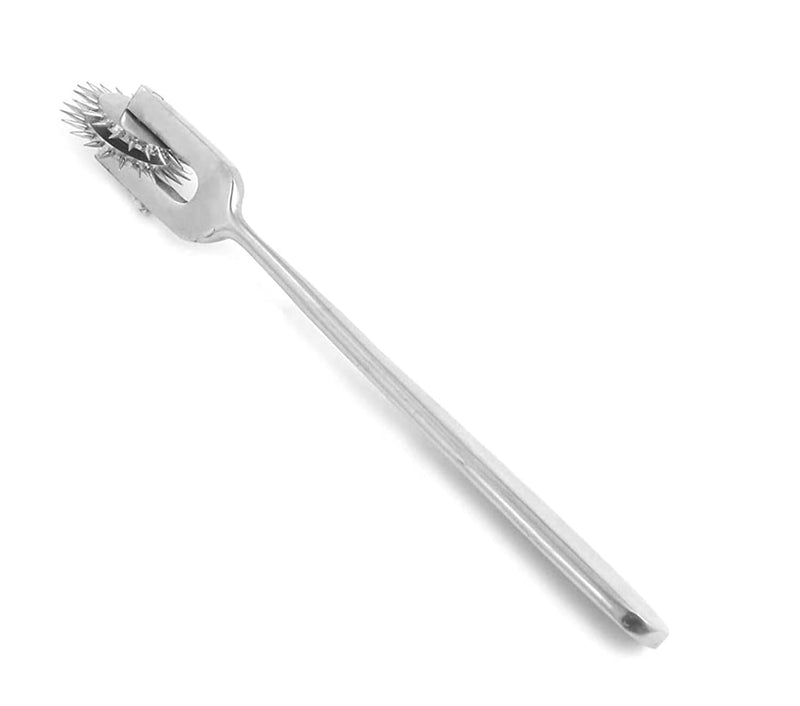 Rotating Spur Wartenberg Pinwheel Double Head 2 Head Chrome Plated Adult Stainless Steel Pin Wheel Diagnostic Silver