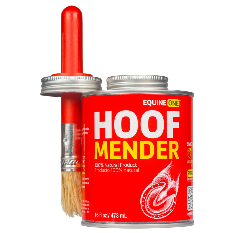 Equine One Natural Hoof Dressing - 100% All-Natural Hoof Care Product - Abscesses || Thrush || White Line || Quarter Crack (16 fl.oz) 16 fl.oz