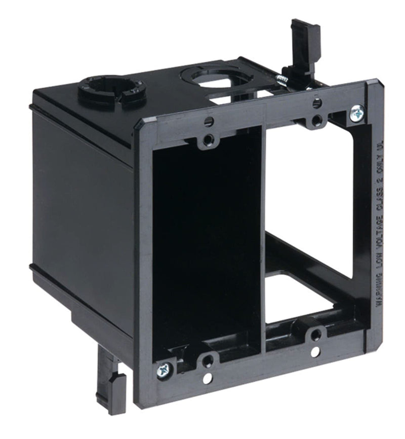iMBAPrice IMBA-LVDR2-1 (2-Gang) Cut-in Combo Electrical Power and Low-Voltage/Old Work Box for Existing Construction, 1-Pack