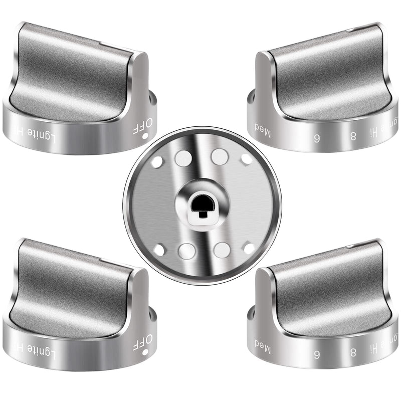 Upgraded W10766544 Gas Stove knobs Replacement for Whirlpool WFG540H0ES0 Range Oven, Replaces W10430807 W10676228 4248219 AP5958476 PS10067059 EAP10067059
