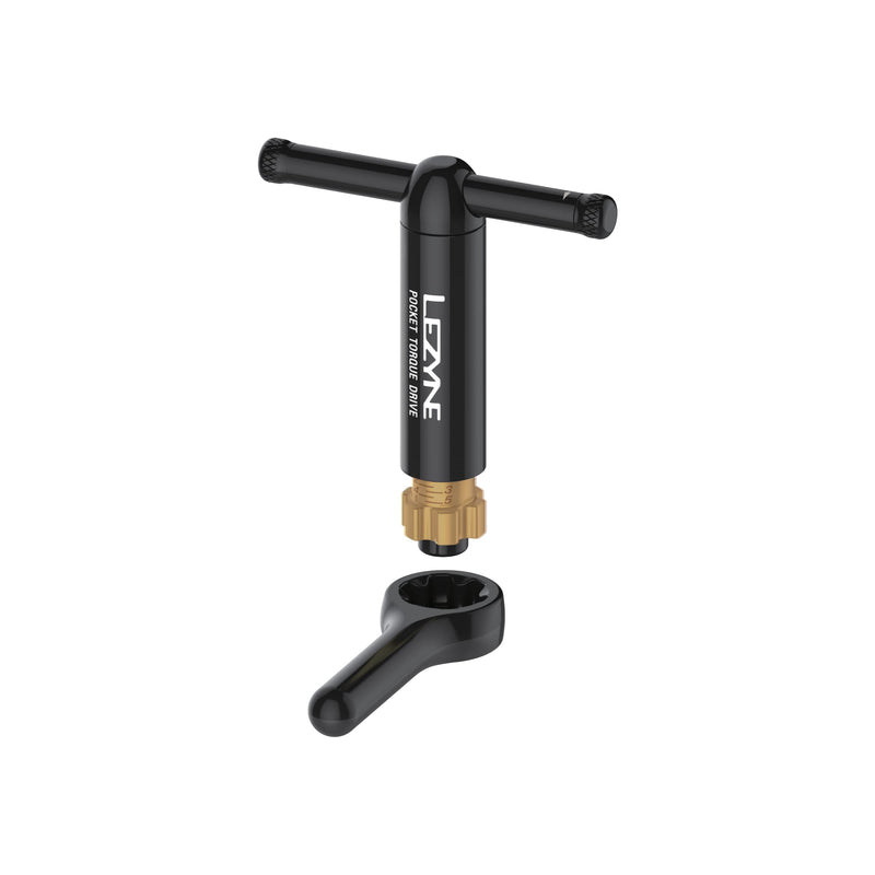 LEZYNE Pocket Torque Drive Bicycle Multi-tool, Pre-Calibrated Torsion Ratchet Torque Wrench, Includes Six Hardened Steel bits, EVA Case, Portable, Easy-to-use Bike Torque Wrench | bike-hand-tools