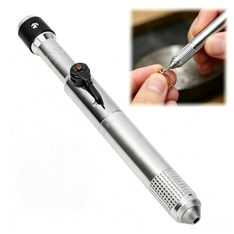 Handle Handpiece, Handpiece Jewelry Suit Rotary Flex Shaft Tool Kit for Handpiece Chuck Key Rotary Machine,16.8cm/6.6in
