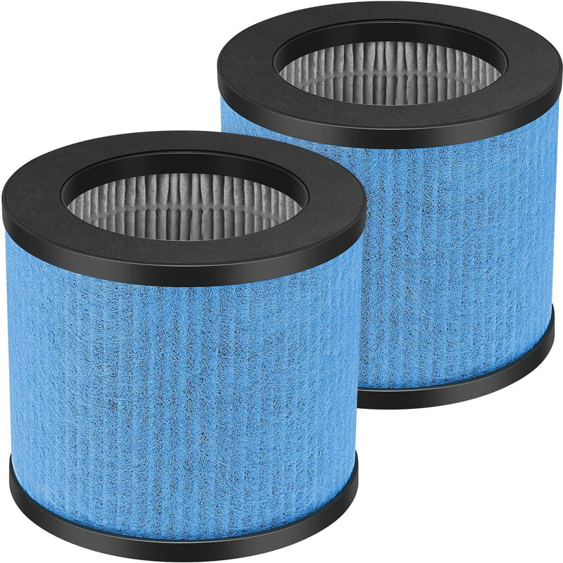 2 Pack TPAP002 Filter Replacements HEPA For TOPPIN TPAP002 Air Purifier TPAP002 2 Pack