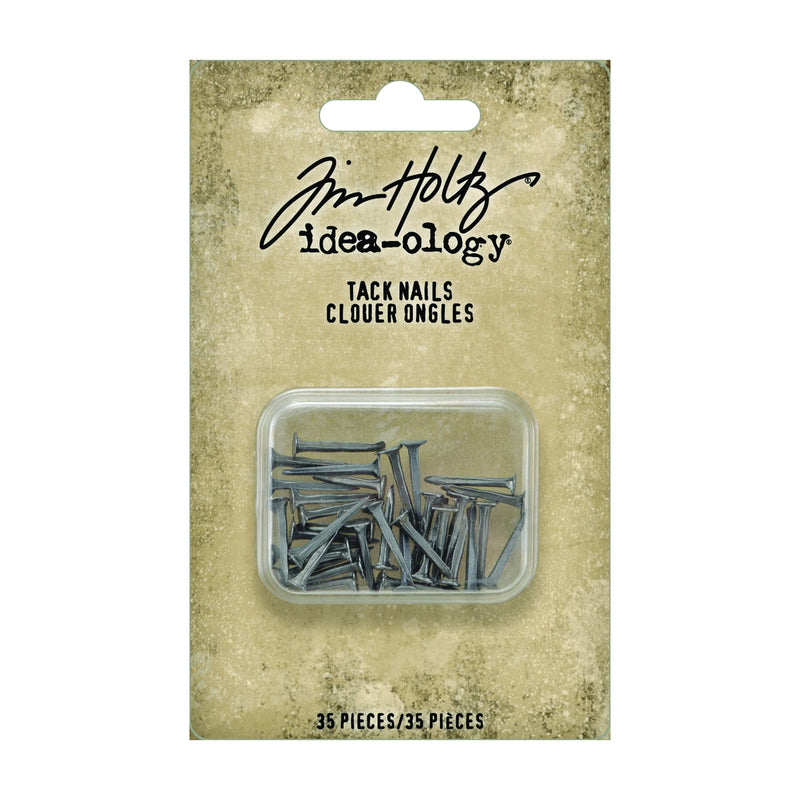 Tim Holtz Tack Nails Craft Embellishment, Nickel