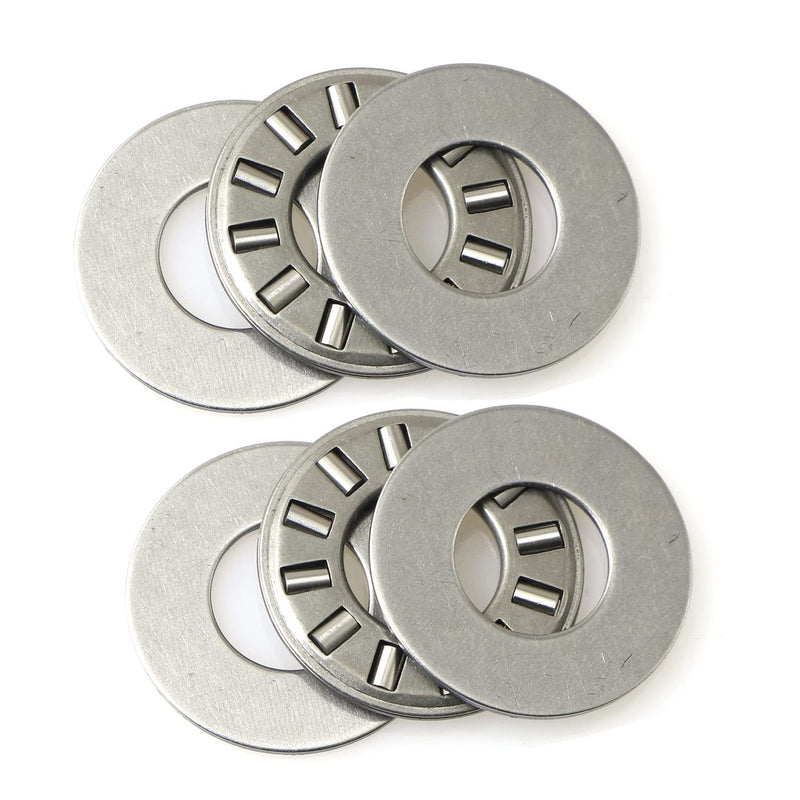 2 Sets Thrust Needle Roller Bearings NTA613+2TRA Thrust Needle Roller Bearing with Two Washers 2