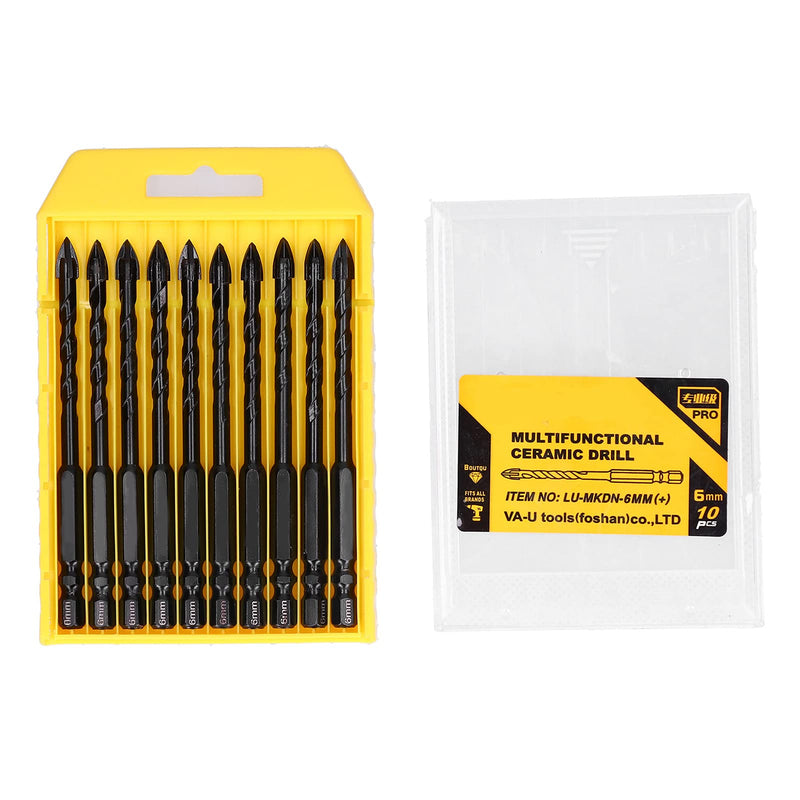 Drill Bits Set, Concrete Drill Bit Ceramic Drill` for Mirrors for Flower Pots