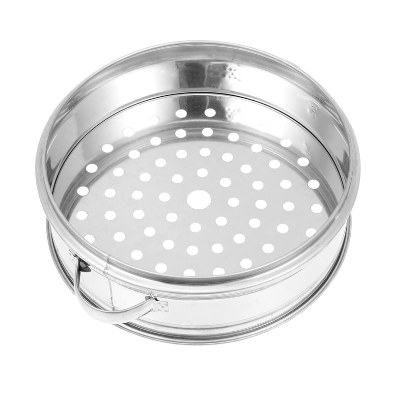 DOITOOL Stainless Steel Steamer Basket 8.66 X 7.08 X 2.44 in Food Steaming Basket for Dumplings Fish Seafood Rice Eggs Potatoes Dishwasher Safe Kitchen Cooking Insert