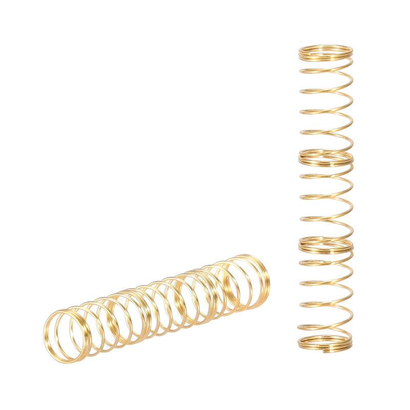 DUROCK Gold Plated 3-Stage Long Springs - 56g Custom Mechanical Keyboard Switch Springs - Compatible with Cherry MX and Variant Switches (110pcs/pack) 56g 3-Stage Long 110pcs