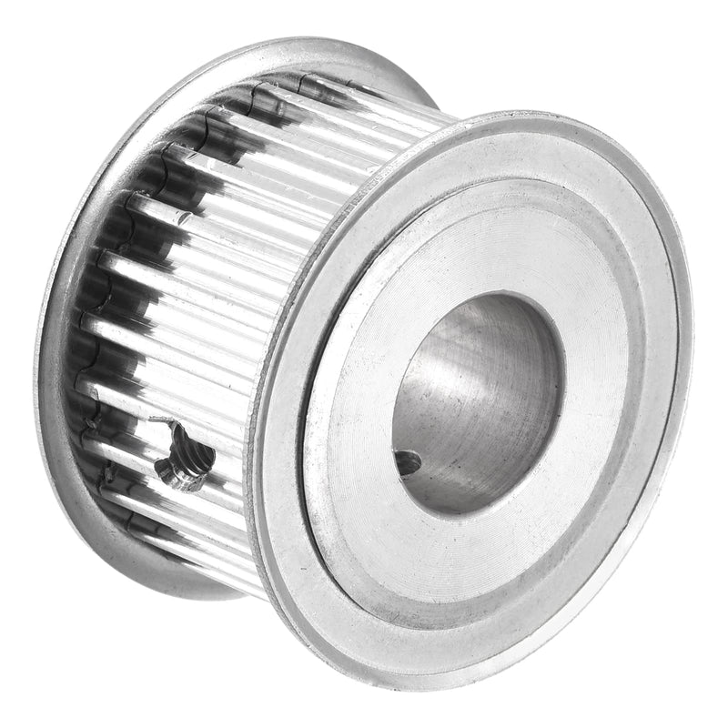 MECCANIXITY 5M 25Teeth Timing Pulley Synchronous Wheel Belt Drive Without Step 25mm Height 5mm Pitch 15mm Bore for Belt, 3D Printer, CNC