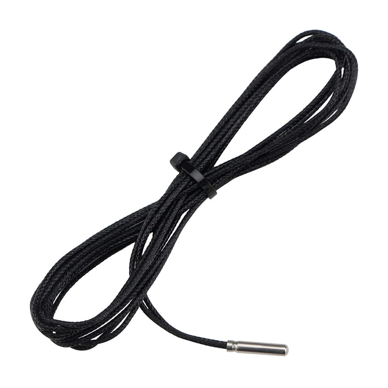 BCZAMD PT1000-550BW Temperature Sensor Probe for CR-10 Plating Copper/3D Volcan/ V6 Brass 3D Printer Heater Block Thermistor Sensor Probe Resistant to high Temperature 1.5M/ 59 inch