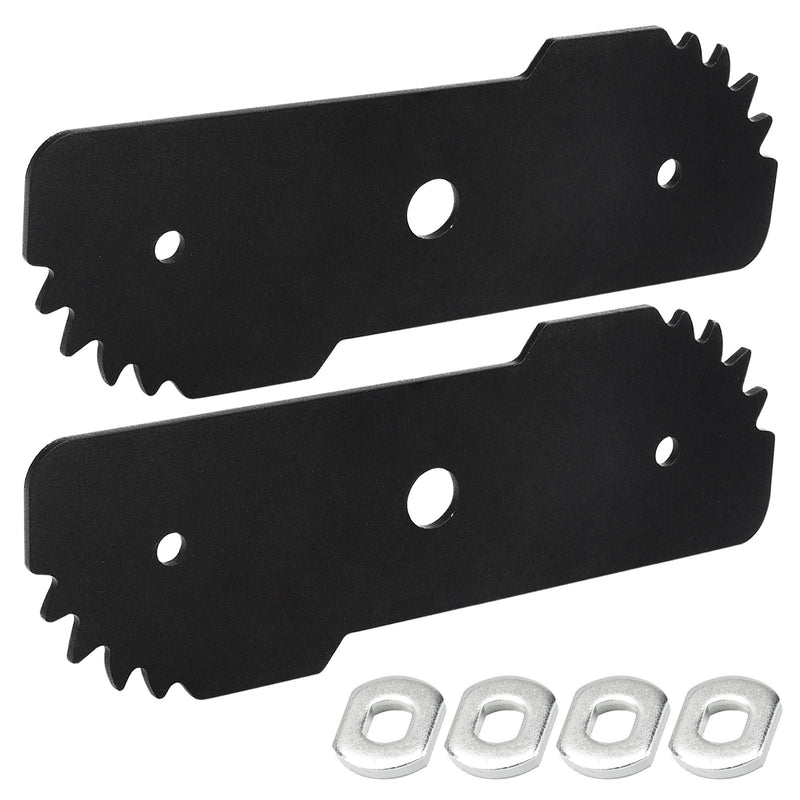 EB-007 7.5-Inch Edge Hog Heavy-Duty Edger Replacement Blade, Compatible with Black-Decker Heavy Duty Edger, 4chunk Indicators - Fits Model LE750, LE710, LE760