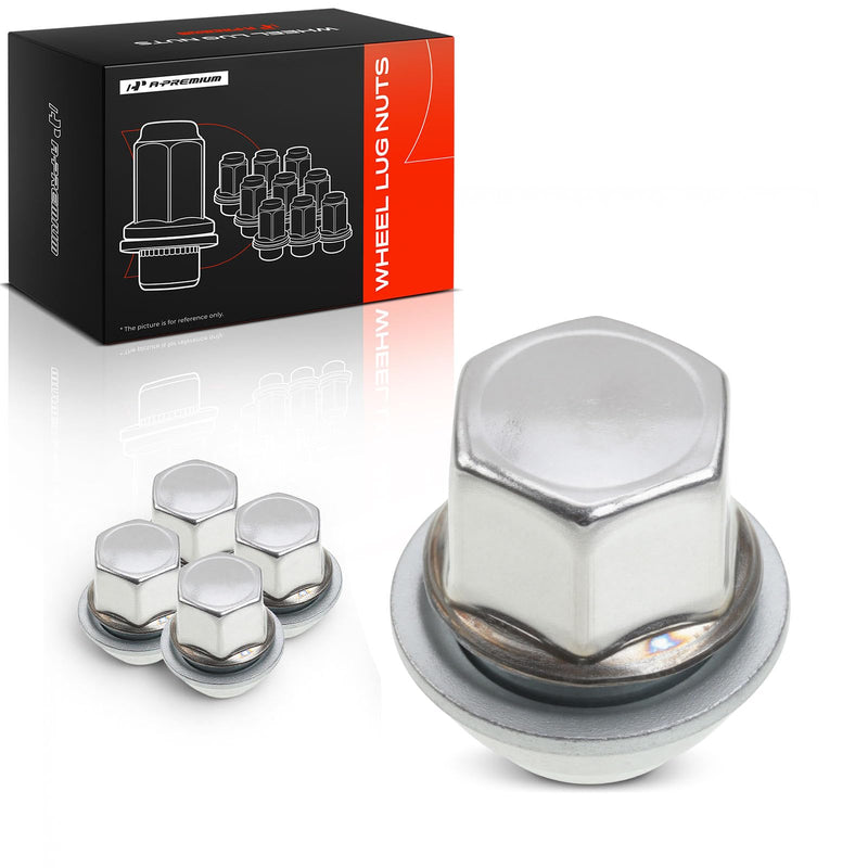 A-Premium M12-1.50 Wheel Lug Nuts Compatible with Volvo S40 2004-2011 C30 2007-2010 V50 2005-2011 C70 2006-2010 Front or Rear 5-PC Set