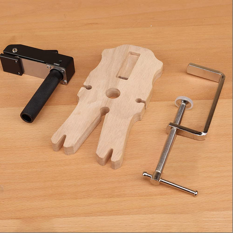 Bench Clamp KIt with Woodworking Hold Clip for Handsaw DIY Bench Pin V-Slot Tool Set Workbench Jewelry Making