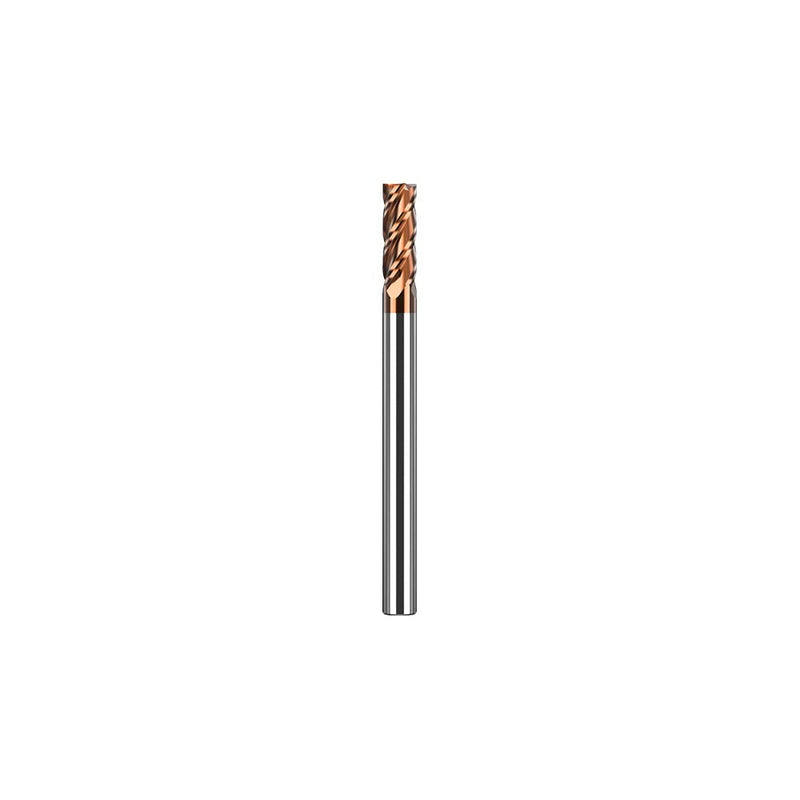 1pc 4 Flutes Carbide Square End Mill - 4mm (0.157") Dia, 4mm (0.157") Shk Dia - Micro Grain CNC Router Bits Carbide Milling Cutter for Alloy Steel/Hardened Steels - HRC55 - TISIN Coated 4mm【0.157"】Dia,4mm【0.157"】Shank Dia - NewNest Australia