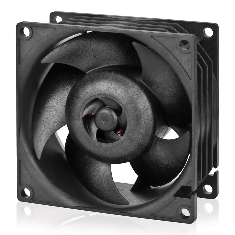 ARCTIC S8038-7K - Server Fan, 80x80x38 mm, 500–7000 RPM, PWM Regulated, 4-pin Connector, 12 V DC, Rack Cooling Fan - Black