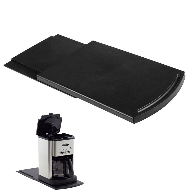 HauSun Handy Sliding tray Sliding Tray Mat for Coffee Maker,Kitchen Appliance Moving Caddy,Countertop Stoage for Air Fryer, Blender, Stand Mixer,Food Processors,1 set 1 set
