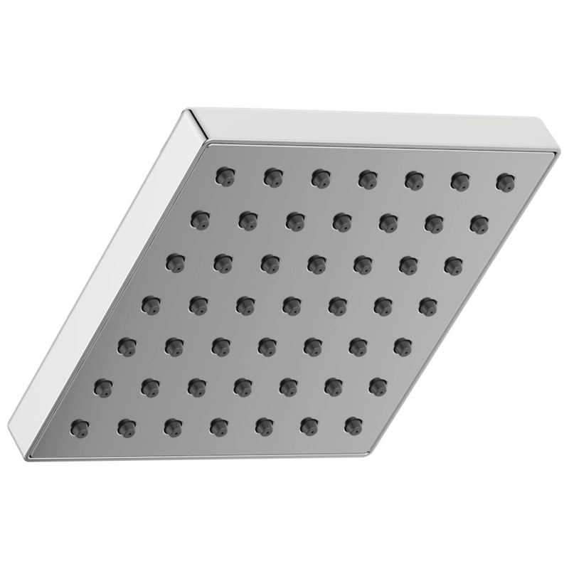 Delta RP101846 Modern 1.75 GPM Square Single Function Shower Head with Touch-Clean Technology - Chrome