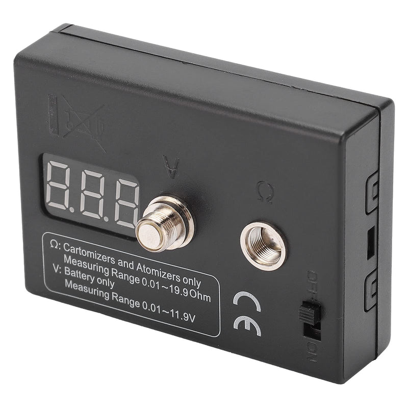 Coil Resistance Tester, Accurate Wiring Burning Function Small Error Wire OHM Meter for DIY