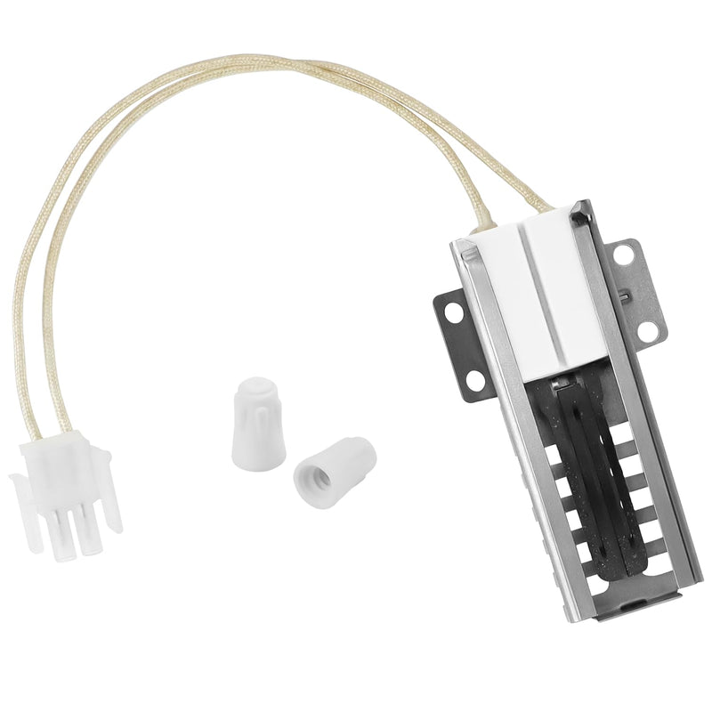 WB13K21 Gas Range Oven Flat Igniter with Connector Plug, 5303935066 Oven Igniter for GE Hotpoint Kenmore Gas Stove, Replaceable IG9998 Norton-501a AP2020569 PS231280 WB13T10045